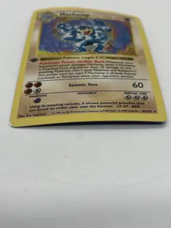Pokemon TCG Machamp Base Set 8/102 Holo 1st Edition Shadowless Holo Rare - Image 2