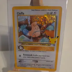 Pokemon TCG Cleffa Celebrations: Classic Collection 20/111 Holo Holo Rare - Image 4