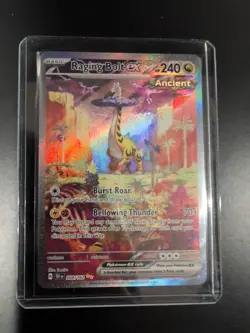 Pokemon TCG - Temporal Forces Raging Bolt EX - 208/162 - M/NM + Pack Fresh - Image 2