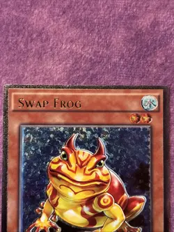1x Yu-Gi-Oh! TCG Swap Frog OTS OP03-EN001 Unlimited Ultimate Rare EURO LP - Image 2