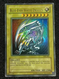Yu-Gi-Oh! Blue Eyes White Dragon SDK-001 Unlimited Faded - Image 1