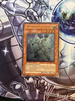 Yugioh: Elemental Hero Neos Alius - TAEV-EN018 - Ultimate Rare - 1st Ed LP (WNU) - Image 1