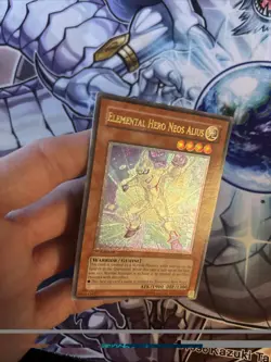 Yugioh: Elemental Hero Neos Alius - TAEV-EN018 - Ultimate Rare - 1st Ed LP (WNU) - Image 4