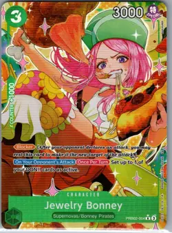 Jewelry Bonney (Alt Art) PRB02-004 English PRB02 - One Piece Card - NM - Image 1