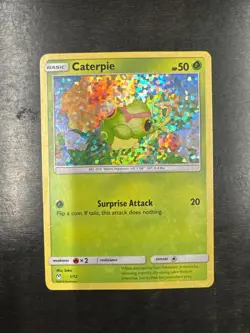 Caterpie - 1/12 - Holo - McDonalds Promo - Pokemon Card- HP - Image 1