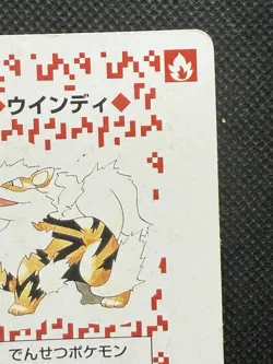 Pokemon Arcanine King of Clubs Red Charizard Deck Playing Card Poker Nintendo - Image 3
