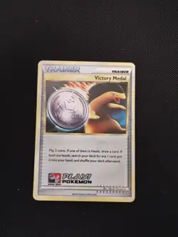 Pokemon card Victory Medal 2010 Winner Promo Battle Road - Image 1