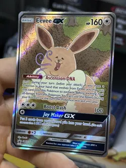 Eevee GX SM233 Black Star Promo 2019 Alt Art Holo Pokemon Card TCG - Image 4