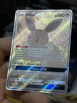 Eevee GX SM233 Black Star Promo 2019 Alt Art Holo Pokemon Card TCG - Image 5