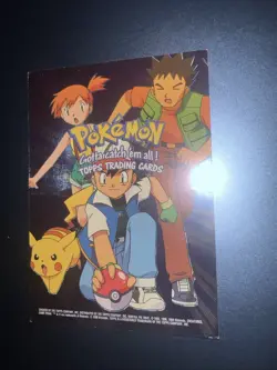 Pokemon 1999 Topps Checklist Card - Image 2