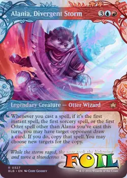 Alania, Divergent Storm (Showcase) 0327 MTG Bloomburrow Rare NP Foil - Image 1