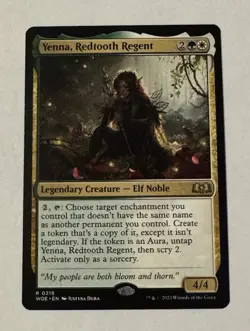 MTG Yenna, Redtooth Regent - Wilds of Eldraine NM - Image 1