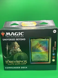 Magic The Gathering Lots Of The Rings Riders Of Rohan Commander Deck New Sealed - Image 1