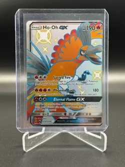 Ho-Oh GX SV50/SV94 MISCUT ERROR Pokemon TCG Hidden Fates Shiny Vault Misprint - Image 1