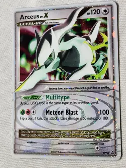 Played Arceus LV.X - Holo #DP56 Diamond and Pearl Promo Pokemon TCG - Image 3