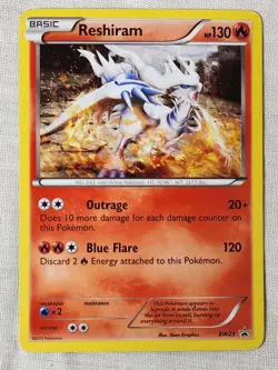 NM Reshiram - Holo #BW23 Black and White Promo Pokemon TCG - Image 1
