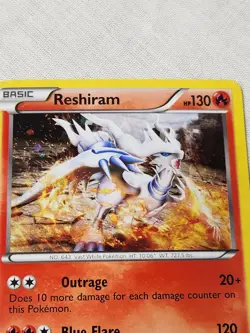 NM Reshiram - Holo #BW23 Black and White Promo Pokemon TCG - Image 3