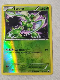 NM Scyther - Reverse Holo 4/108 Dark Explorers Pokemon TCG - Image 1