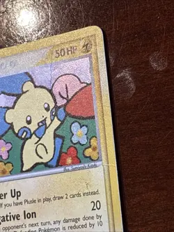 Pokemon POP Series 3 Minun 4/17 Holo Rare MP - Image 4