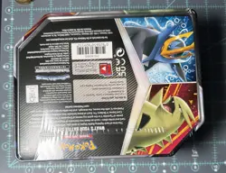 Pokemon TCG Tyranitar V Strikers V Tin Striker V Tin Factory Sealed - Image 3