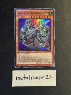 Yugioh Berserkion the Electromagna Warrior SDMY-EN004 1st Edition Near Mint - Image 1