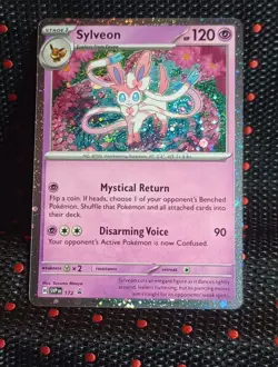 Sylveon (Cosmos Holo) 172 Promo Holo SV: Scarlet & Violet Promo Cards Pokemon NM - Image 1