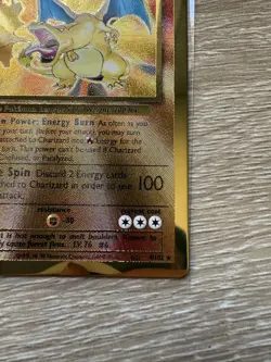 Charizard 4/102 Pokemon Celebrations Gold Metal Card Ultra Premium Collection NM - Image 4