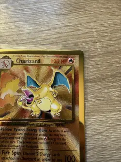 Charizard 4/102 Pokemon Celebrations Gold Metal Card Ultra Premium Collection NM - Image 5