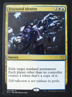 Fractured Indentity - C17 - Mtg Card #1I9 - Image 1