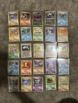 Vintage Japanese Pokemon Holo Lot Of 25 Cards NM - Image 1