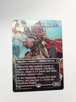 Brigid, Clachan's Heart (Borderless) Lorwyn Eclipsed Foil - Image 1