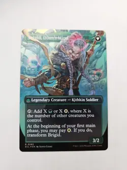 Brigid, Clachan's Heart (Borderless) Lorwyn Eclipsed Foil - Image 2
