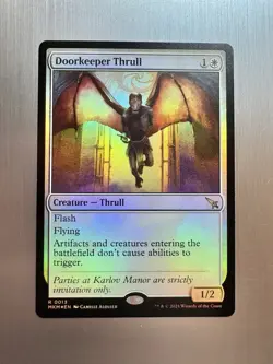 Doorkeeper Thrull - 13 - MTG: Murders at Karlov Manor - Rare - FOIL - Image 1
