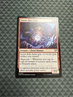 MTG Storm-Kiln Artist #0260 Uncommon Commander Masters (CMM) - Image 1