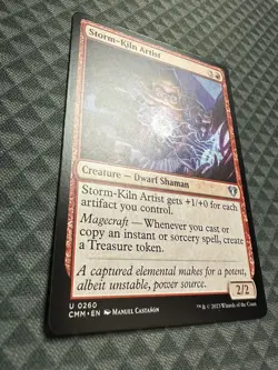 MTG Storm-Kiln Artist #0260 Uncommon Commander Masters (CMM) - Image 3