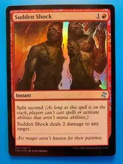 MTG 1x FOIL Sudden Shock # 194 Time Spiral Remastered Magic the Gathering x1 NM - Image 1