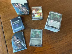 Magic the Gathering Warhammer 40k Necron Dynasties Commander Deck Precon - Image 1