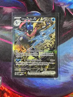 Greninja Ex SVP 132 Shrouded Fable Black Star Promo Pokemon TCG Minty - Image 1