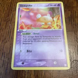 Pokemon TCG Team Rocket Returns Slowpoke Card 76/109 Common - Image 1