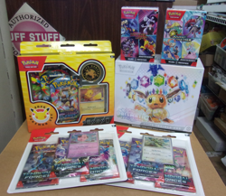 POKEMON 2026 POKEMON DAY BOX + DESTINED & JOURNEY BUNDLE + PRISMATIC ETB + TEMP - Image 1