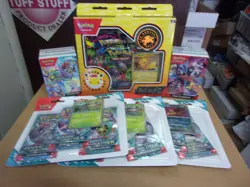 POKEMON 2026 POKEMON DAY BOX + (3) JOURNEY BLISTERS + DESTINED & JOURNEY BUNDLE - Image 1