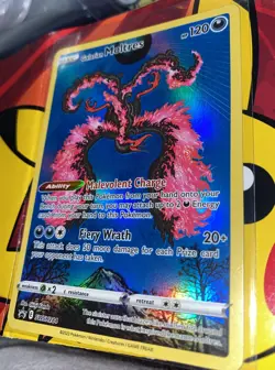 Pokemon Crown Zenith, Galarian Moltres Promo, Holo, NM/M, No Scratches - Image 5