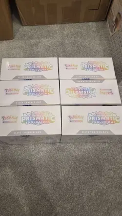 10 Pokemon: Prismatic Evolutions Elite Trainer Box - READ DESCRIPTION - Image 1