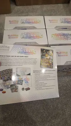 10 Pokemon: Prismatic Evolutions Elite Trainer Box - READ DESCRIPTION - Image 3