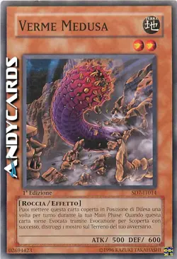 VERME MEDUSA • (Medusa Worm) • Comune • SD7 IT014 • 1Ed • Yugioh! • ANDYCARDS - Image 1