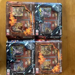One Piece Illustration Box IB05 + IB06 Vol 5 & 6 - ENG Sealed 4 Total Boxes - Image 1