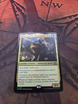 Thalia and The Gitrog Monster Prerelease Cards Foil - Image 1