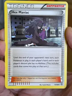 POKEMON HEX MANIAC 75/98 UNCOMMON ANCIENT ORIGINS NM CARD - Image 1