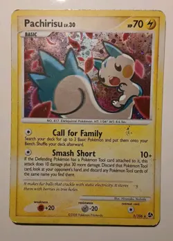Pokemon Pachirisu TCG Holo Card 5/106 Rare Great Encounters - Image 1