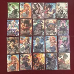 RARE!!!! One Piece CCG Lot of 20 Foil Cards One Piece NM Lot - Image 1